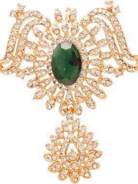 Indian Bollywood Handcrafted Stylish Contemporary Designer Jewelry Hair Accessor